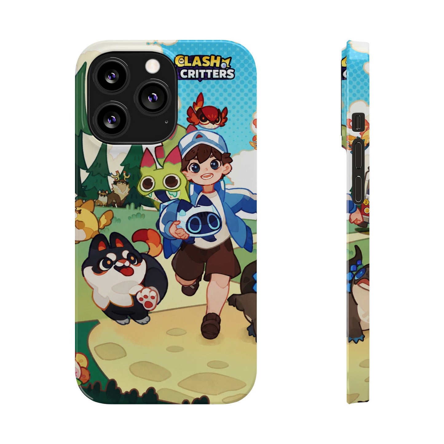 Clash of Critters Tataris Trainer iPhone Case