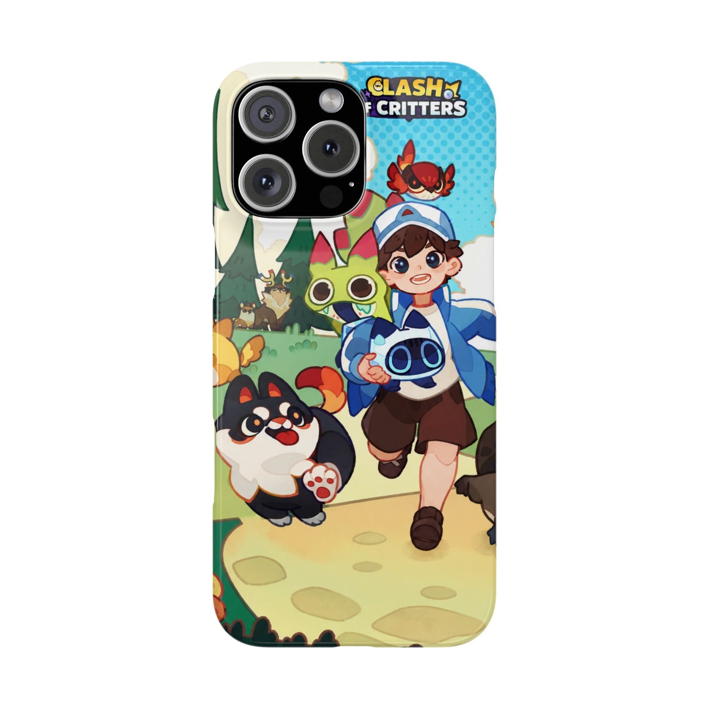 Clash of Critters Tataris Trainer iPhone Case