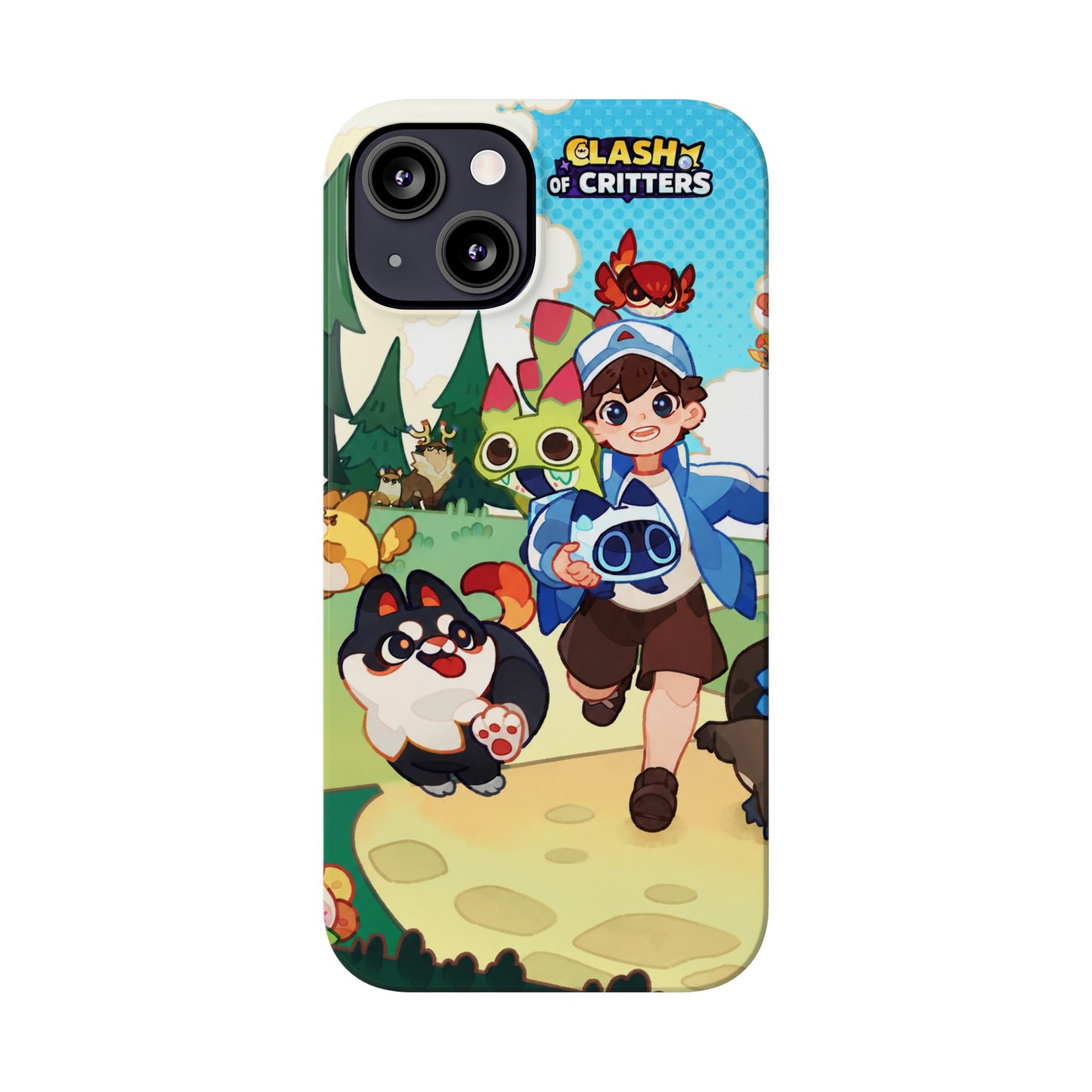 Clash of Critters Tataris Trainer iPhone Case