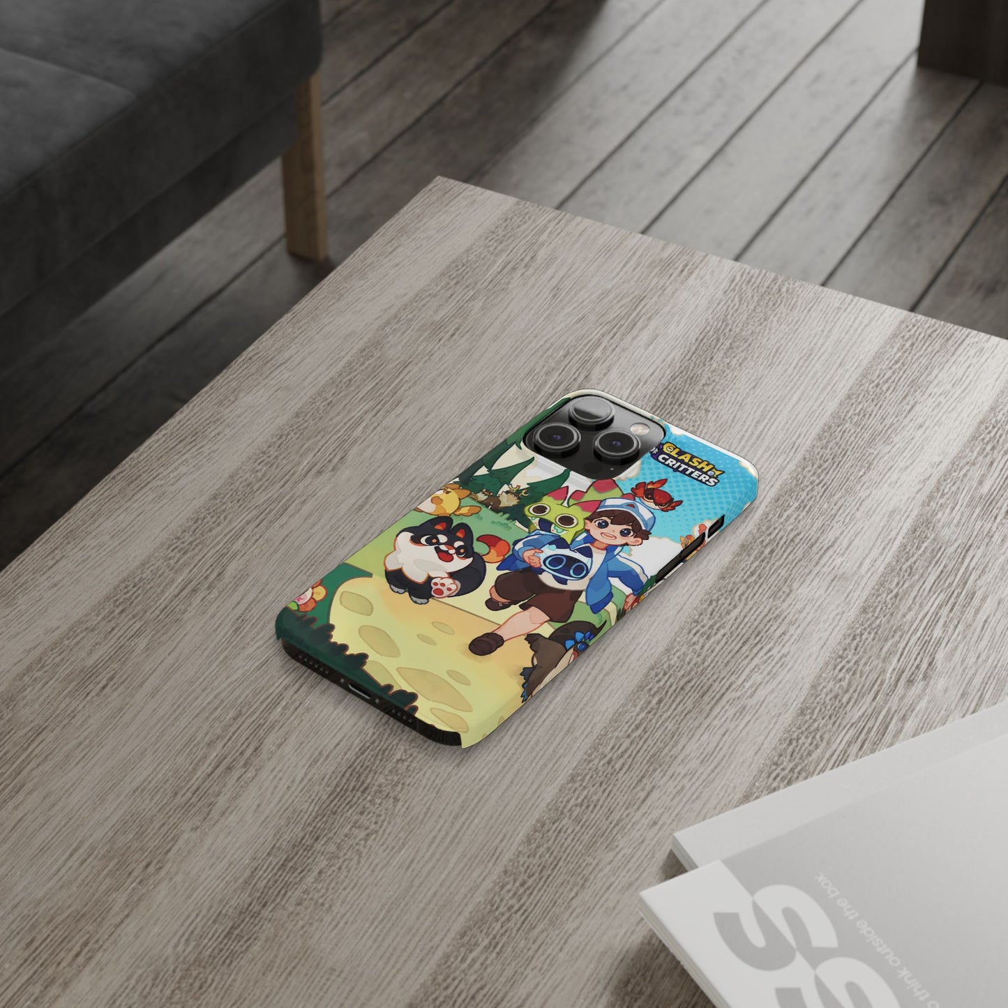 Clash of Critters Tataris Trainer iPhone Case