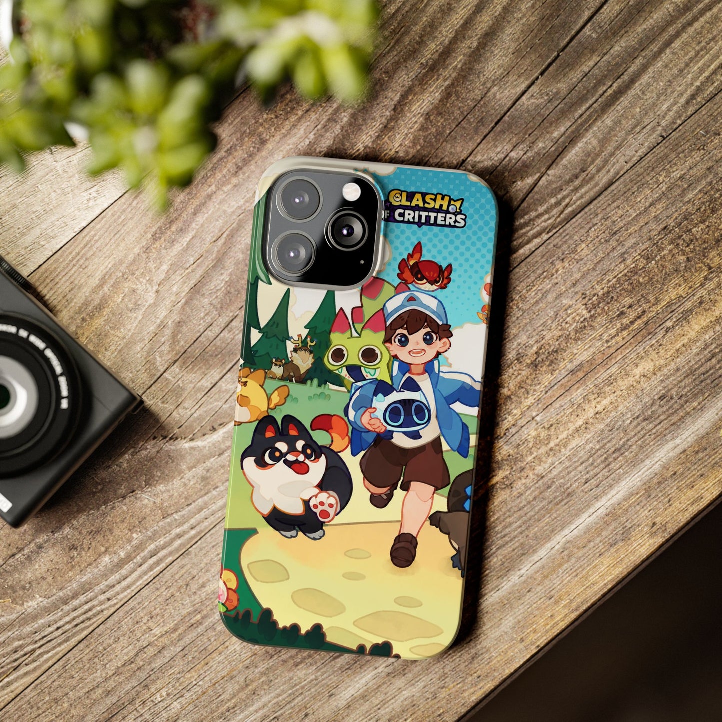 Clash of Critters Tataris Trainer iPhone Case