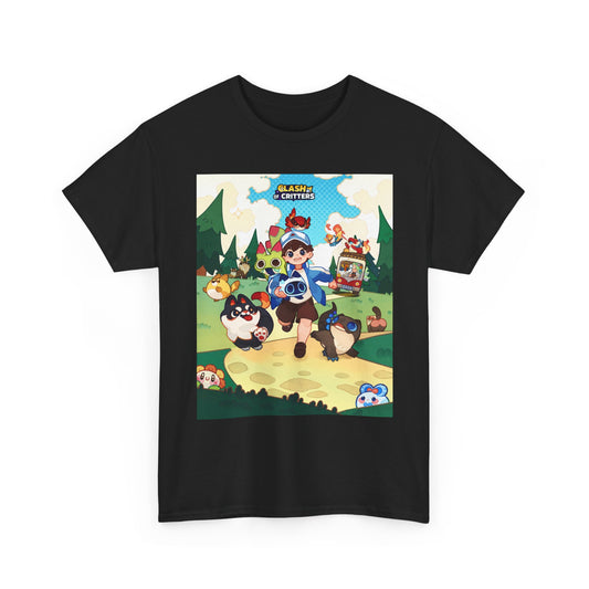 Clash of Critters Tataris Trainer Black T-Shirt