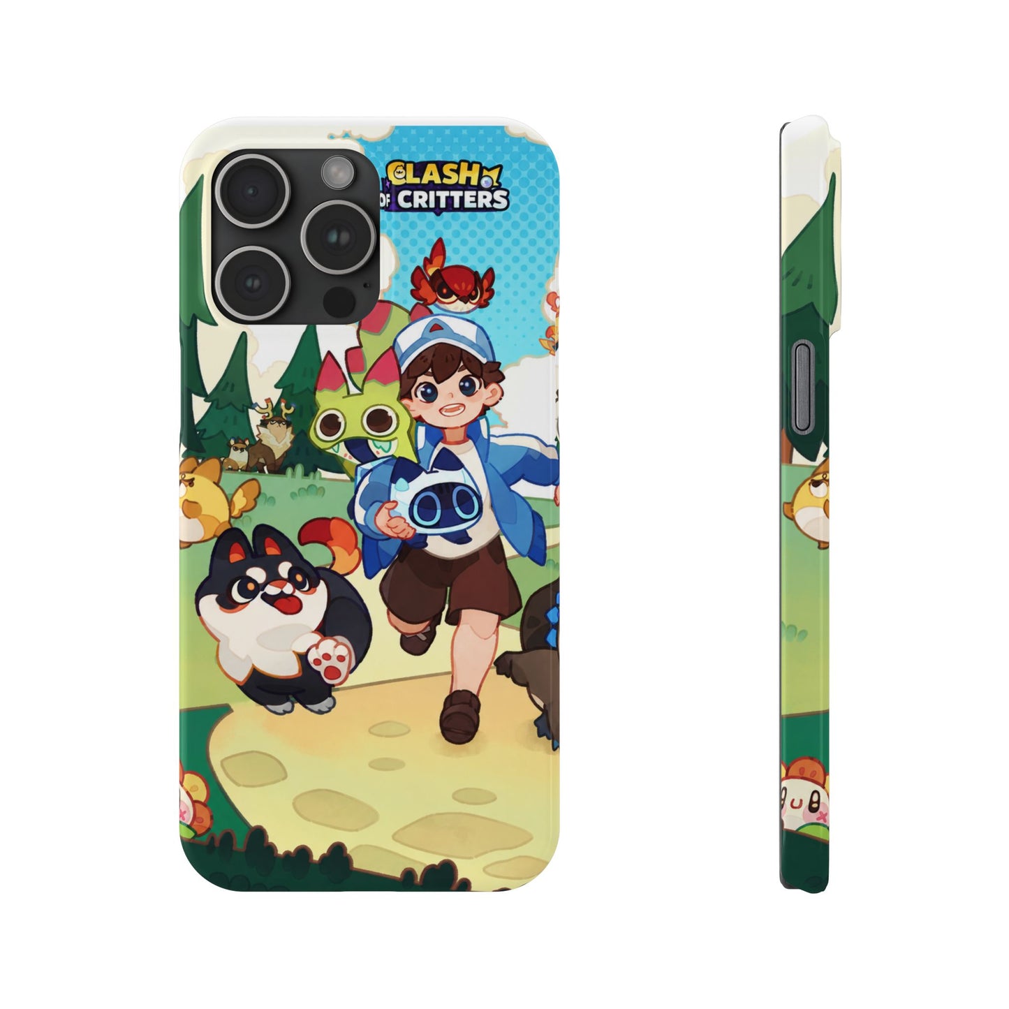 Clash of Critters Tataris Trainer iPhone Case