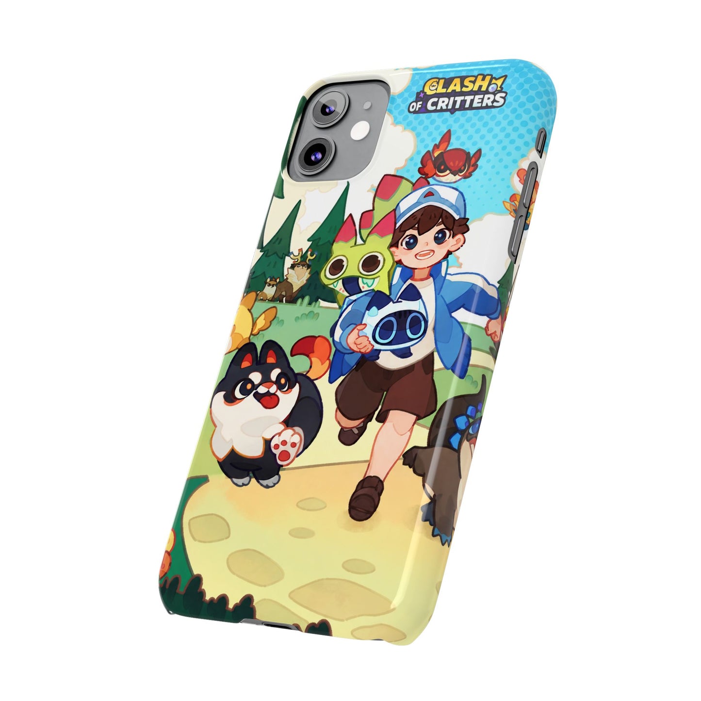 Clash of Critters Tataris Trainer iPhone Case
