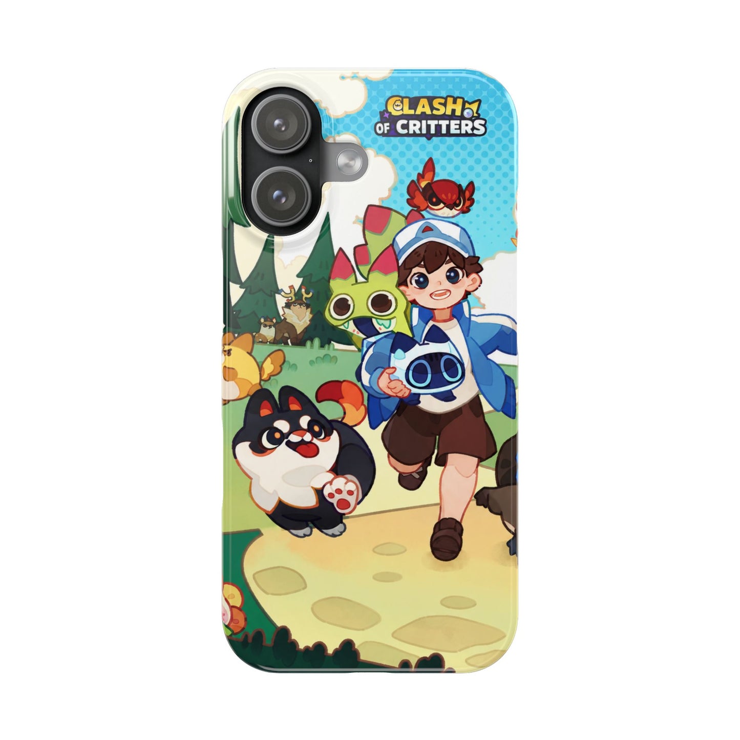 Clash of Critters Tataris Trainer iPhone Case