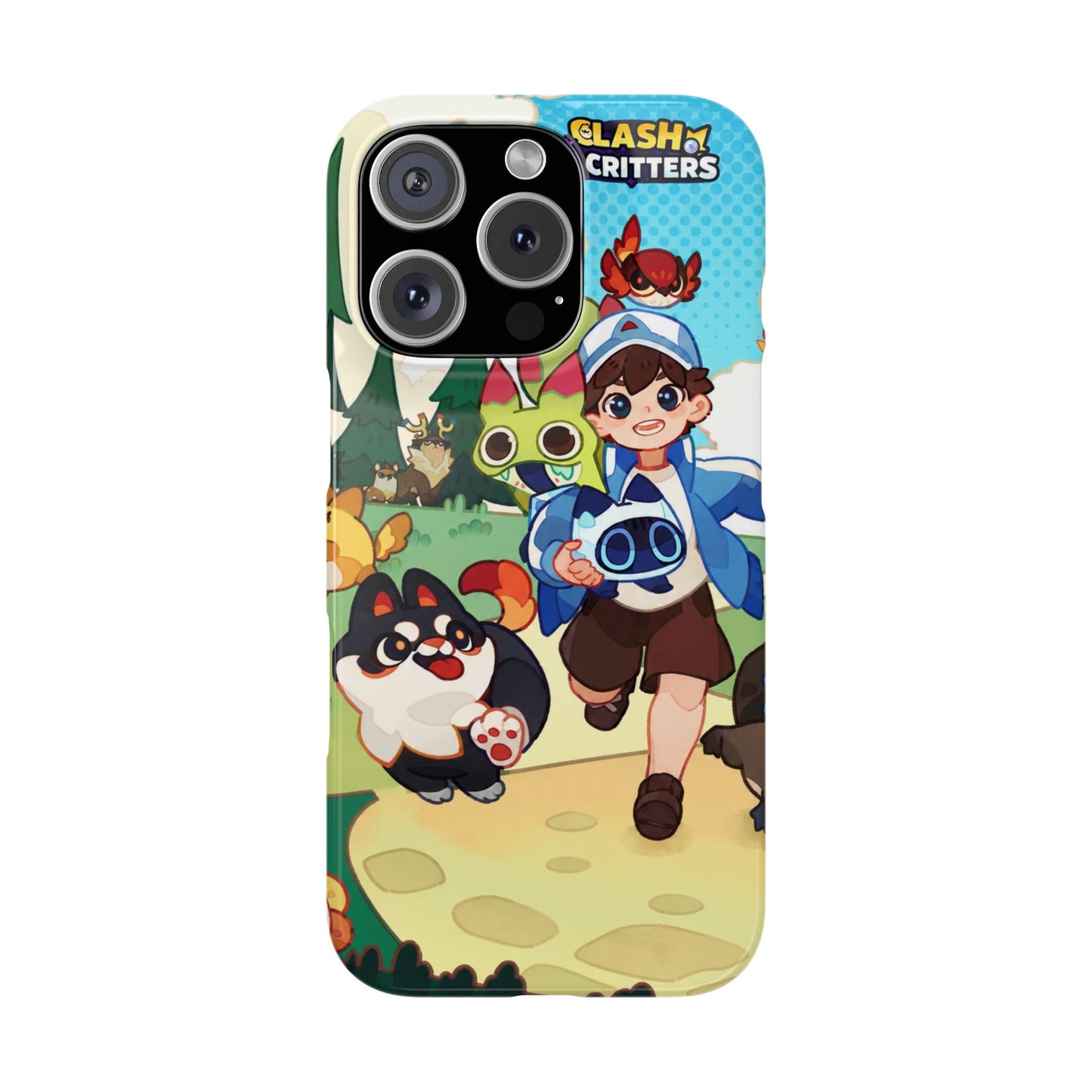 Clash of Critters Tataris Trainer iPhone Case