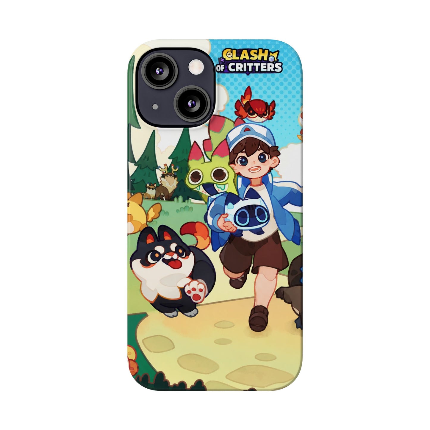 Clash of Critters Tataris Trainer iPhone Case