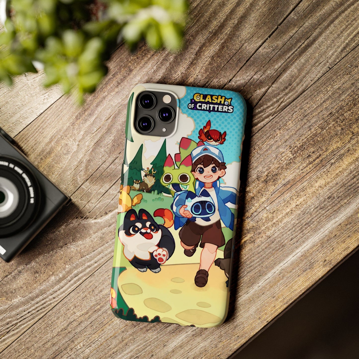 Clash of Critters Tataris Trainer iPhone Case