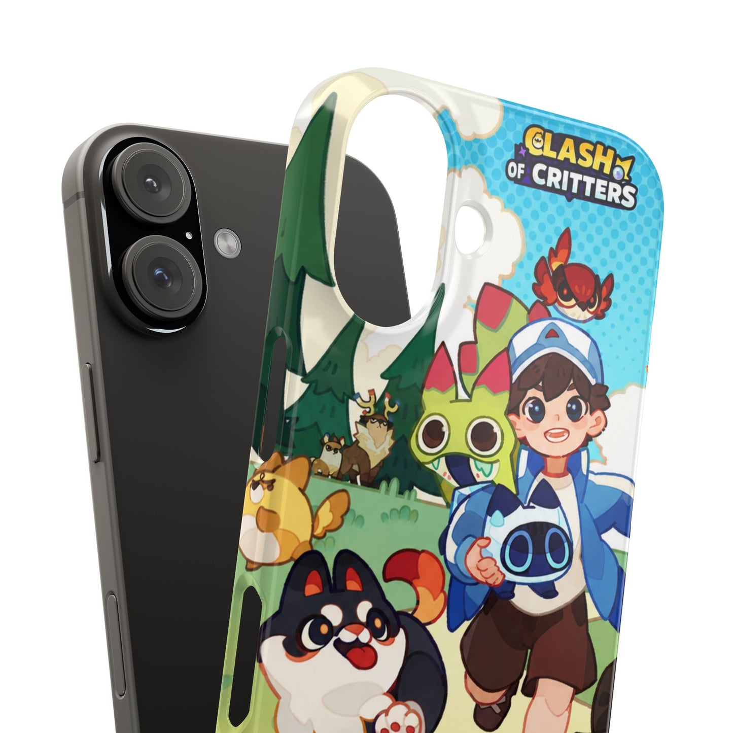 Clash of Critters Tataris Trainer iPhone Case