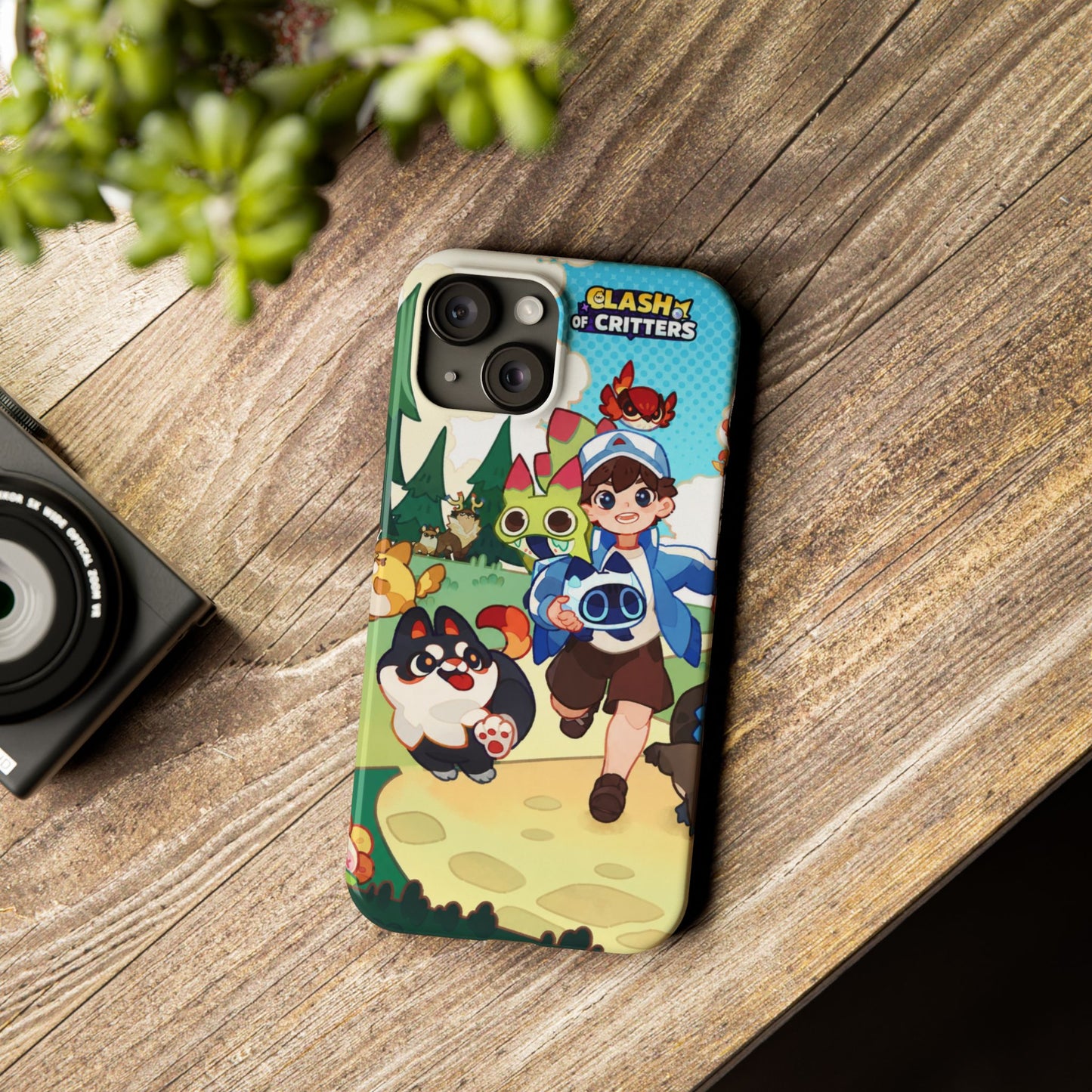 Clash of Critters Tataris Trainer iPhone Case