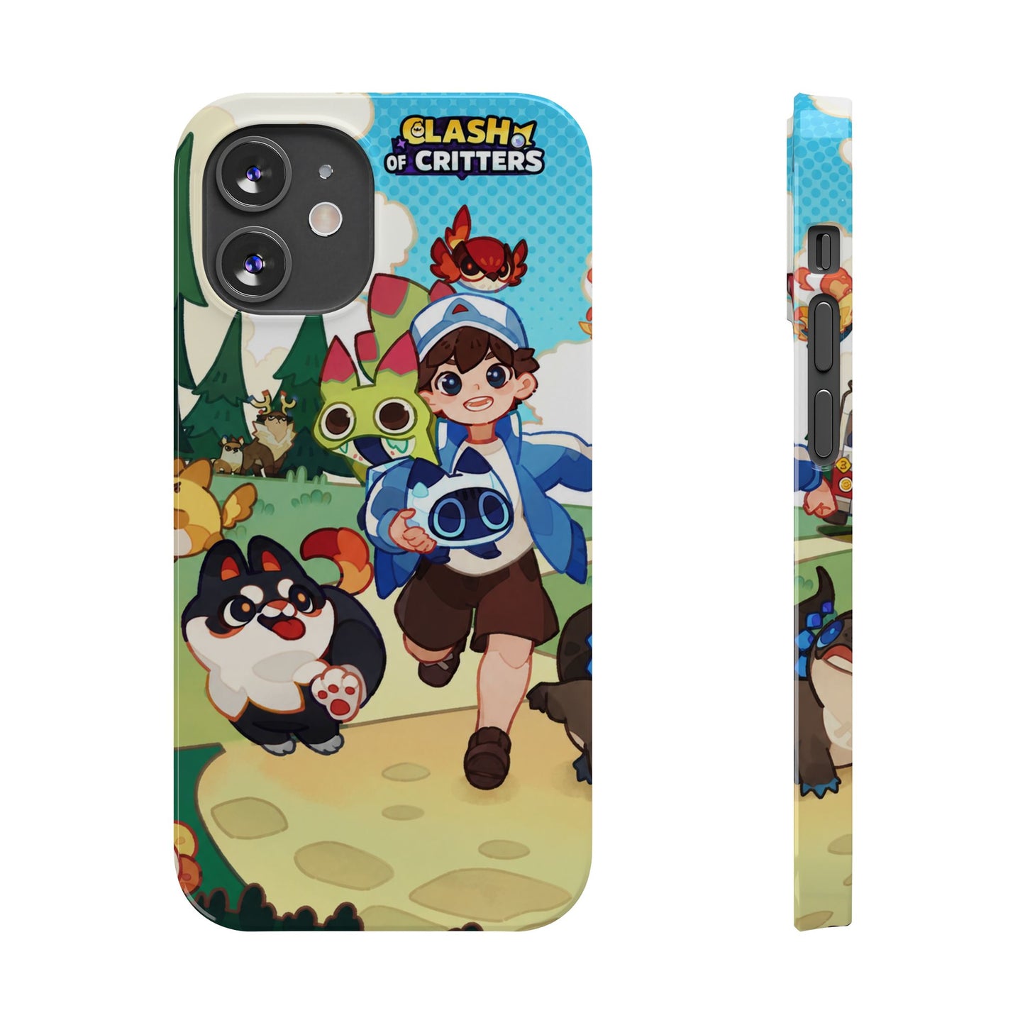 Clash of Critters Tataris Trainer iPhone Case