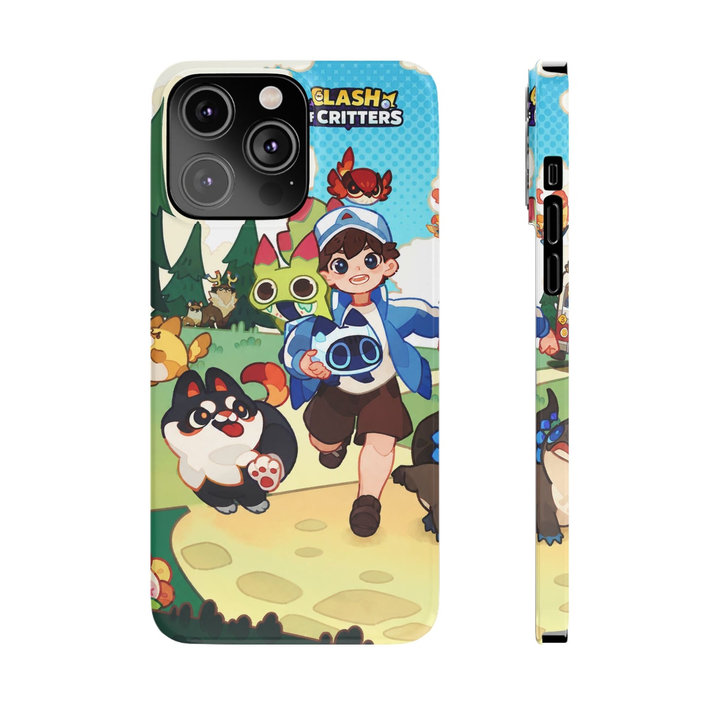 Clash of Critters Tataris Trainer iPhone Case