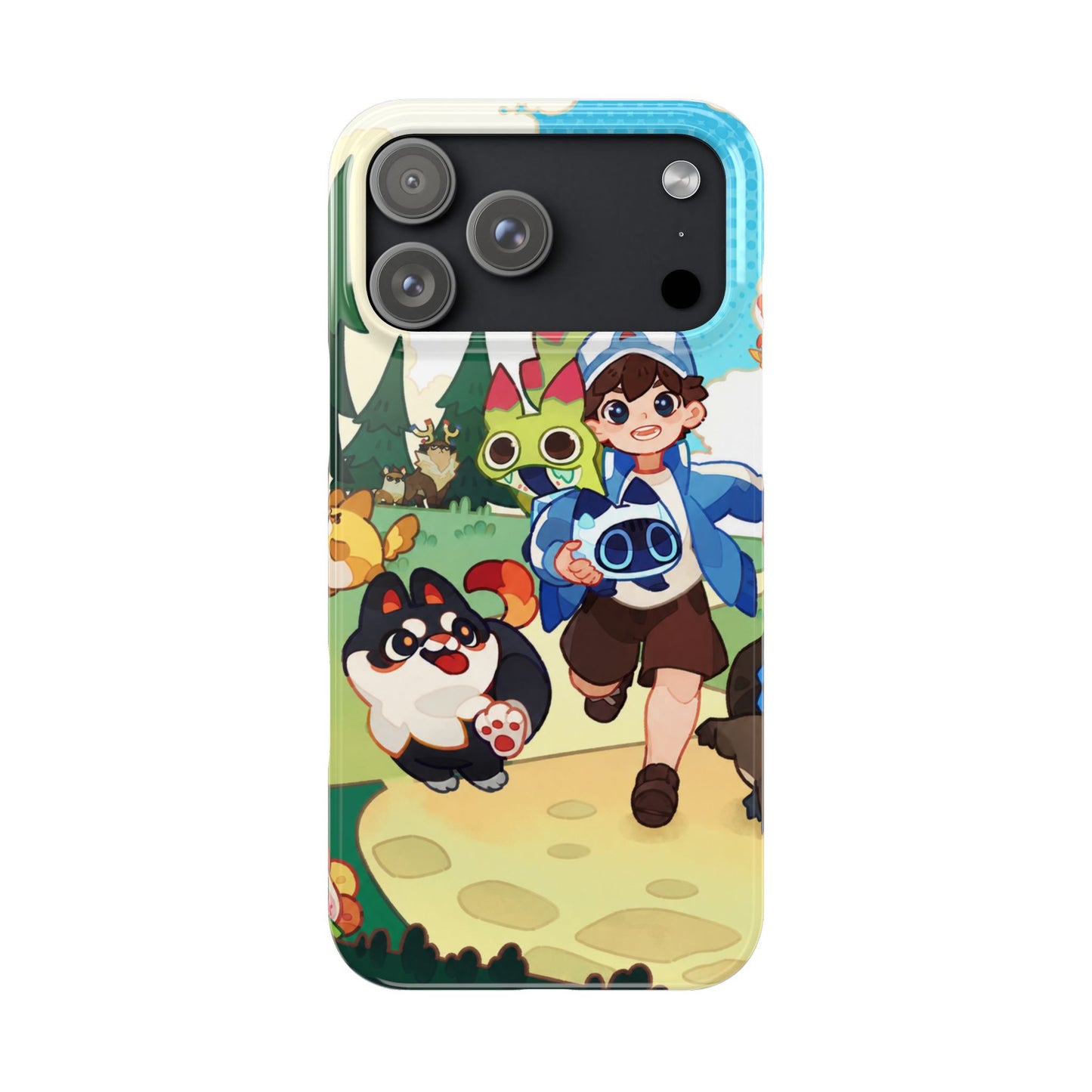 Clash of Critters Tataris Trainer iPhone Case