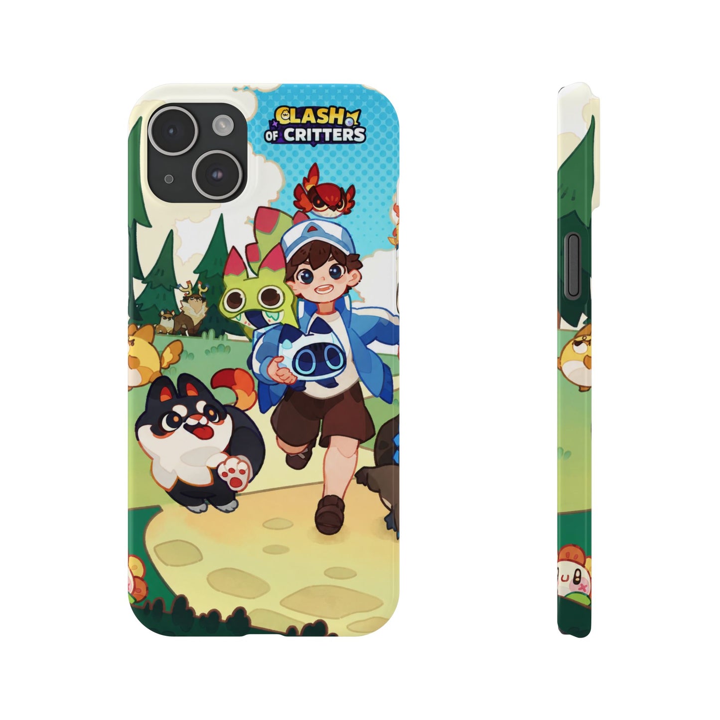 Clash of Critters Tataris Trainer iPhone Case