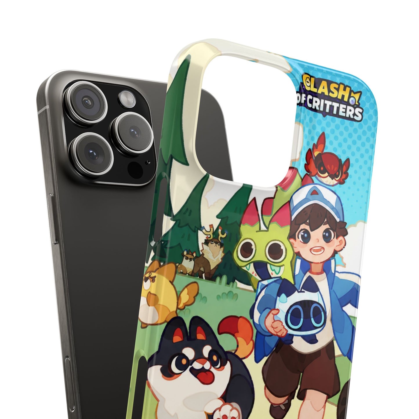 Clash of Critters Tataris Trainer iPhone Case