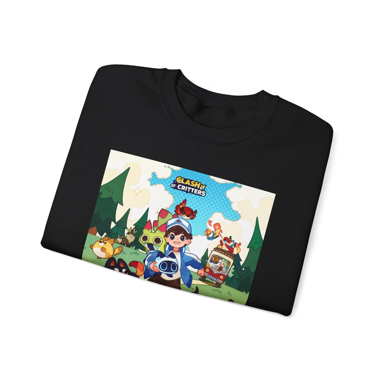 Clash of Critters Tataris Trainer Black Sweatshirt