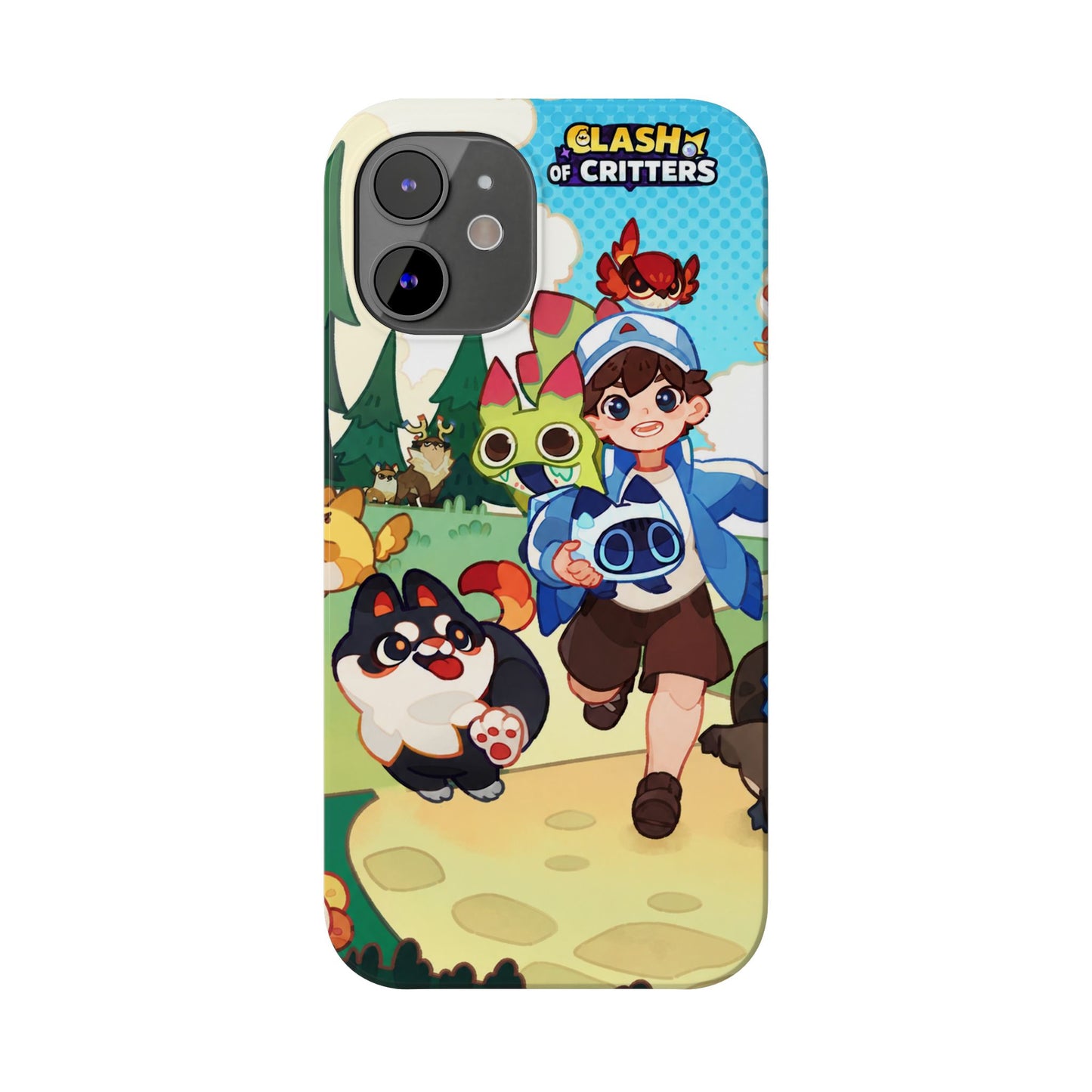 Clash of Critters Tataris Trainer iPhone Case