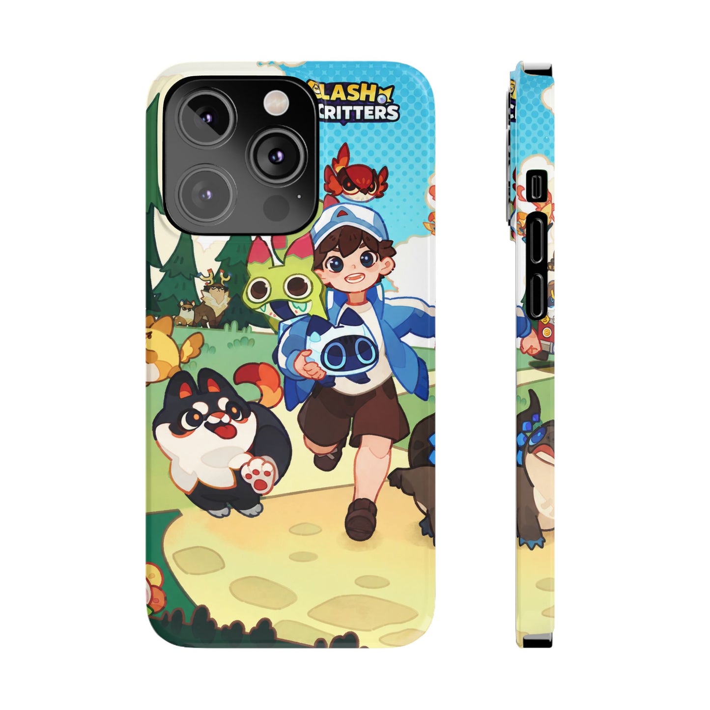 Clash of Critters Tataris Trainer iPhone Case