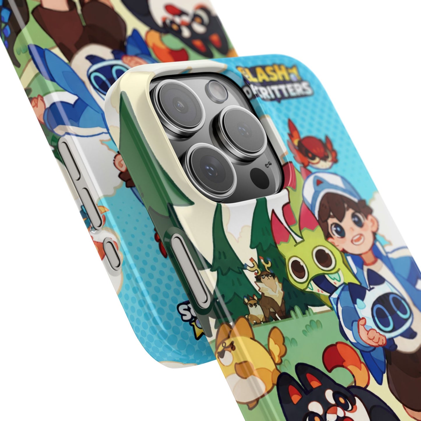 Clash of Critters Tataris Trainer iPhone Case