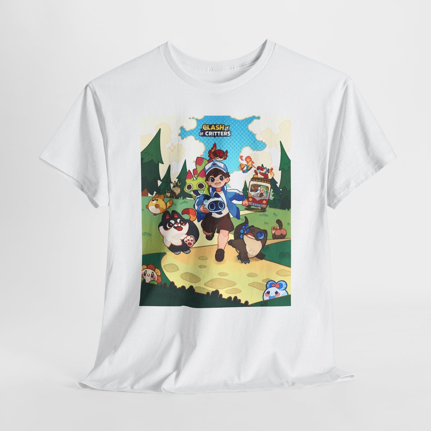 Clash of Critters Tataris Trainer White T-Shirt